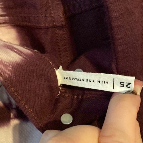 Pacsun raspberry Tie-dye jeans - Picture 7 of 11